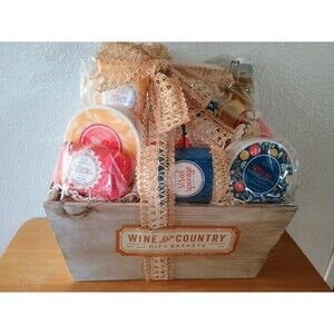 Wine Country Discontinued Gift Basket Mango Mandarin Themed - New